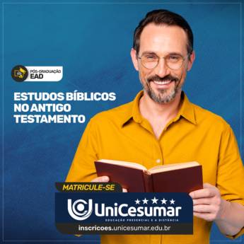 Comprar o produto de Pós Graduação em Estudos Bíblicos no Antigo Testamento em Bauru em Pós-Graduação em Bauru, SP por Solutudo