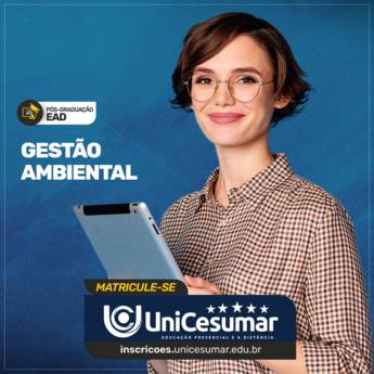 Comprar o produto de Pós Graduação em Gestão Ambiental em Bauru em Pós-Graduação em Bauru, SP por Solutudo