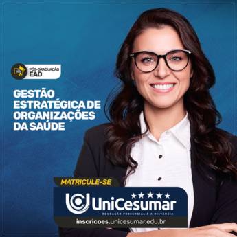 Comprar o produto de Pós Graduação em Gestão Estratégica de Organizações da Saúde em Bauru  em Pós-Graduação em Bauru, SP por Solutudo