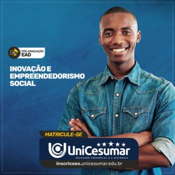 Comprar o produto de Pós Graduação em Inovação e Empreendedorismo Social em Bauru em Pós-Graduação em Bauru, SP por Solutudo