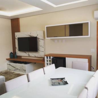 Comprar o produto de Salas de Estar Planejadas - Conforto Estilizado - Toque Montreal na Convivência em Móveis Planejados em Santos, SP por Solutudo Comprar o produto de Salas de Estar Planejadas - Conforto Estilizado - Toque Montreal na Convivência em Móveis Planejados em Santos, SP por Solutudo