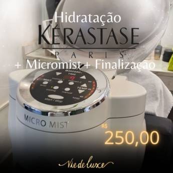 Comprar o produto de Promoção Kérastase hidratação + Micro Mist + finalização! em Cabelos em Bauru, SP por Solutudo