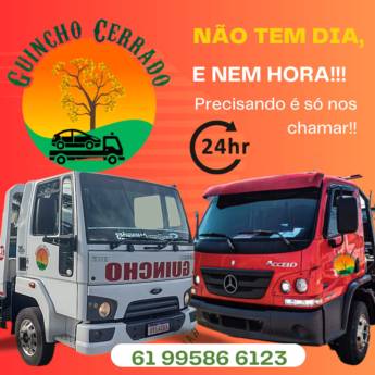 Comprar o produto de Serviços de Guincho em Simolândia/GO em Guincho para automóveis pela empresa Guincho Cerrado 2 em Formosa, GO por Solutudo