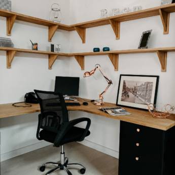 Comprar o produto de Projetos para Home Office em Móveis Planejados - Marcenarias em Campinas, SP por Solutudo