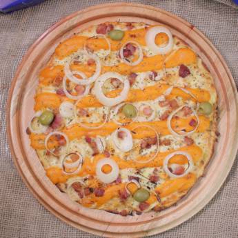 Comprar o produto de Pizza Frango com Cheddar  em Pizzas em Mineiros, GO por Solutudo