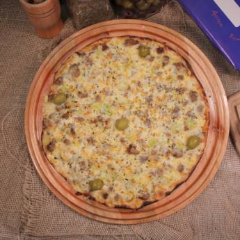 Comprar o produto de Pizza Filé com Alho Poró em Pizzas em Mineiros, GO por Solutudo