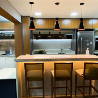 Comprar o produto de Armário de Cozinha Planejado - Organização e Estilo Personalizado - Santo André em Móveis Planejados - Marcenarias em Santo André, SP por Solutudo