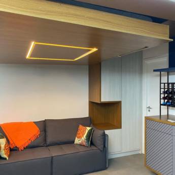 Comprar o produto de Móveis Planejados para Apartamento - Otimização de Espaço e Estilo Personalizado - Santo André em Móveis Planejados - Marcenarias em Santo André, SP por Solutudo