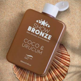 Comprar o produto de Óleo ativador de bronzeado Coco & Urucum em Proteção Solar e Bronzeamento em Bauru, SP por Solutudo