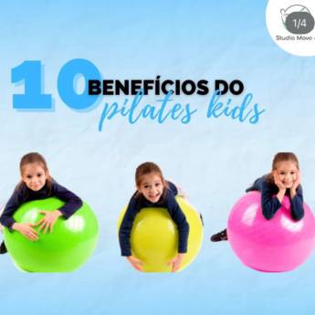 Comprar o produto de 10 benefícios do pilates kids em Pilates pela empresa Studio Move In em Avaré  em Avaré, SP por Solutudo