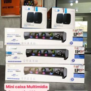 Comprar o produto de Mini caixa de multimídia  em Multimídia em Mineiros, GO por Solutudo