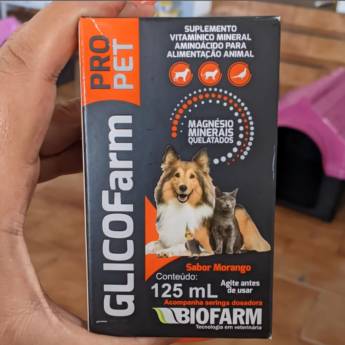 Comprar produto Glicofarm em Suplementos e Vitaminas pela empresa Sou Mais Pet em Mineiros, GO