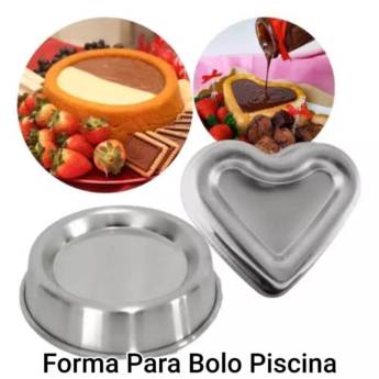 Comprar o produto de Forma para Bolo Piscina  em Bolos e Doces em Leopoldina, MG por Solutudo