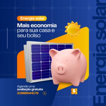 Comprar o produto de Placa Solar - Eficiência Energética para o seu Lar - Cabo Frio em Energia Solar em Cabo Frio, RJ por Solutudo