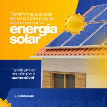 Comprar o produto de Painel Solar - Energia Limpa e Economia para Cabo Frio em Energia Solar em Cabo Frio, RJ por Solutudo