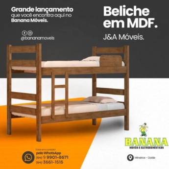 Comprar o produto de Beliche em MDF em Camas em Mineiros, GO por Solutudo