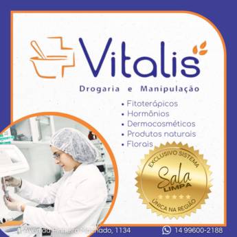 Comprar produto Farmácia Personalizada - Soluções em Saúde para Avaré/SP em Farmácias pela empresa Drogaria & Manipulação Vitalis em Avaré, SP