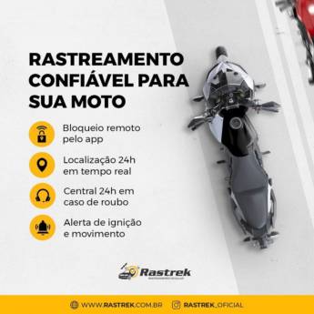 Comprar o produto de Rastreamento de moto em Bauru e região em Rastreadores em Bauru, SP por Solutudo