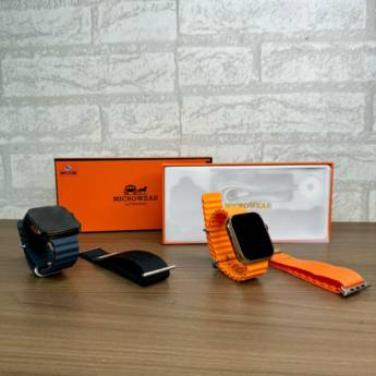 Comprar o produto de Smartwatch HW69 Ultra Mini Microwear  em Smartwatch pela empresa Oliveira Imports  em Mineiros, GO por Solutudo