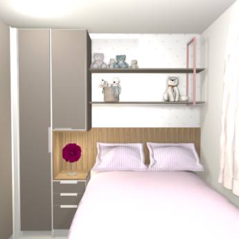 Comprar o produto de Dormitórios Juvenis Personalizados pela Armazém das Cozinhas em Móveis Planejados em Cruz Alta, RS por Solutudo