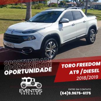 Comprar produto Toro Freedom AT9 D 2.0 2018/2019 em Fiat pela empresa Eventos Veículos em Mineiros, GO