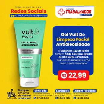 Comprar o produto de Gel de Limpeza Antioleosidade - Pele Sempre Limpa e Saudável - Macapá em Farmácias em Macapá, AP por Solutudo
