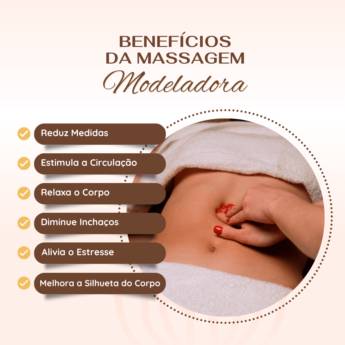 Comprar o produto de Massagem corporal modeladora para redução de medidas em Massagem  em Bauru, SP por Solutudo