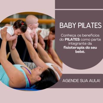 Comprar produto Baby Pilates - Pilates para bebês em Bauru em Pilates pela empresa Marina Cantú Fisioterapia Pélvica e Pilates em Bauru, SP