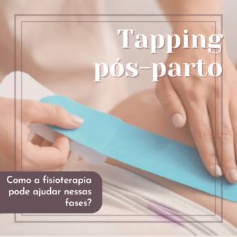 Comprar produto Tapping no pós parto em Bauru em Fisioterapia pela empresa Marina Cantú Fisioterapia Pélvica e Pilates em Bauru, SP