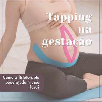 Comprar produto Tapping para gestantes em Bauru em Fisioterapia pela empresa Marina Cantú Fisioterapia Pélvica e Pilates em Bauru, SP