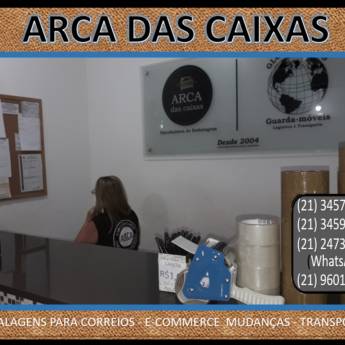Comprar o produto de Onde Comprar Caixas de Papelão para Mudança - Embalagens Resistentes para sua Mudança Residencial - Rio de Janeiro em Mudanças pela empresa Arca das Caixas Embalagens de Papelão & Plástico Bolha em Rio de Janeiro, RJ por Solutudo