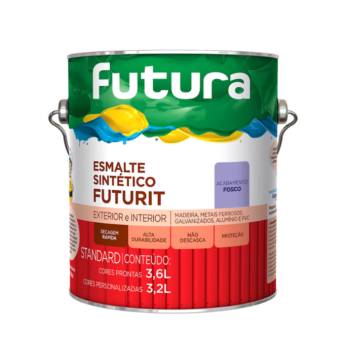 Comprar produto Esmalte Sintético Futurit Fosco em Tinta para pintura imobiliária pela empresa Zenit Tintas em Foz do Iguaçu, PR
