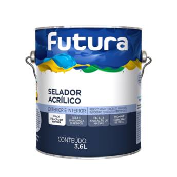 Comprar produto Selador Acrílico Premium Futura em Tinta para pintura imobiliária pela empresa Zenit Tintas em Foz do Iguaçu, PR