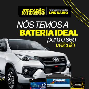 Comprar o produto de Bateria Automotiva em Avaré: Potência e Confiabilidade para sua Jornada em Baterias em Avaré, SP por Solutudo