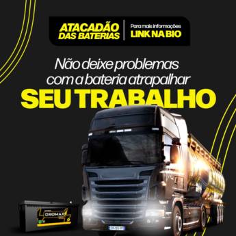 Comprar o produto de Loja de Bateria para Caminhão em Avaré: Potência Confidenciável para sua Frota em Baterias em Avaré, SP por Solutudo