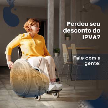 Comprar o produto de Recupere Seu Desconto de IPVA para PCD – Ourinhos/SP em Consultoria em Ourinhos, SP por Solutudo