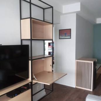 Comprar o produto de Estantes Personalizadas - Organização e Estilo em Santo André em Móveis Planejados - Marcenarias em Santo André, SP por Solutudo