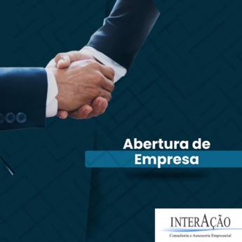 Comprar o produto de Abertura de Empresa em Itapetininga em Contabilidade pela empresa InterAção Consultoria e Assessoria Empresarial  em Itapetininga, SP por Solutudo
