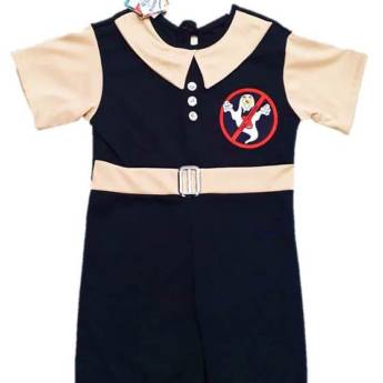 Comprar o produto de 2762 - Macacão caça fantasmas bebê (tamanhos 1 e 3) em Fantasia Bebê Masculina em Tietê, SP por Solutudo