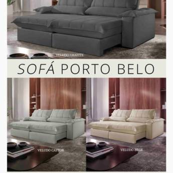 Comprar o produto de Sofá Porto Belo - Conforto e Estilo para o Seu Lar em Uberlândia em Móveis em Uberlândia, MG por Solutudo