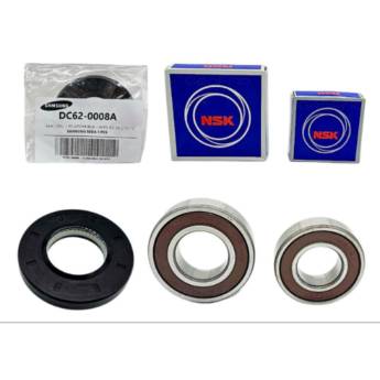 Comprar o produto de Kit Rolamentos e Retentor Lavadora E Lava E Seca Samsung em Máquinas de Lavar e Secadoras  pela empresa JG Peças, Consertos e Manutenção de Geladeiras e Máquina de Lavar  em Bauru, SP por Solutudo