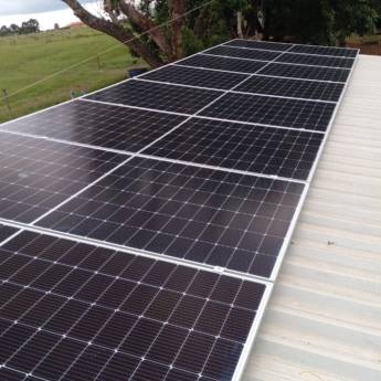 Comprar o produto de Economize Energia com Energia Solar em Alfredo Guedes: Instalação Rural de 16 Módulos Solares em Energia Solar em Lençóis Paulista, SP por Solutudo