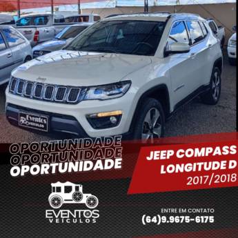 Comprar o produto de Jeep Compass Longitude 2.0 Branco Diesel AT 2017/2018 em Jeep pela empresa Eventos Veículos em Mineiros, GO por Solutudo