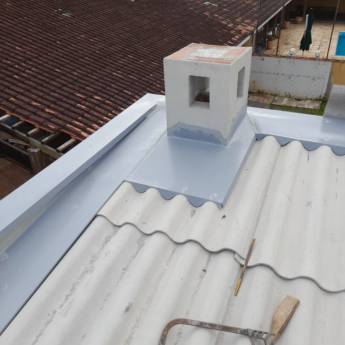 Comprar o produto de Rufo Modelado - Proteção Personalizada para seu Telhado em Bertioga em Calhas - Inox em Bertioga, SP por Solutudo Comprar o produto de Rufo Modelado - Proteção Personalizada para seu Telhado em Bertioga em Calhas - Inox em Bertioga, SP por Solutudo