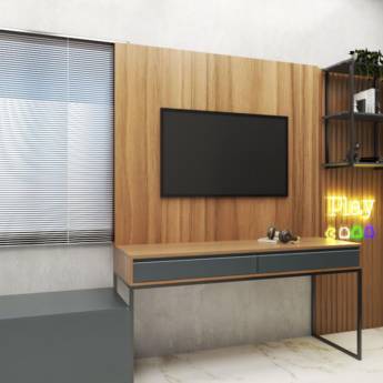 Comprar o produto de Móveis Planejados para Escritórios - Produtividade e Elegância Sob Medida - São Lourenço do Oeste em Móveis Planejados - Marcenarias em São Lourenço do Oeste, SC por Solutudo