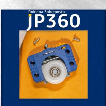 Comprar o produto de Roldana Sobreposta JP360 - Desempenho Superior - Goiânia em Carpintaria - Estruturas e Produtos de Madeira em Goiânia, GO por Solutudo