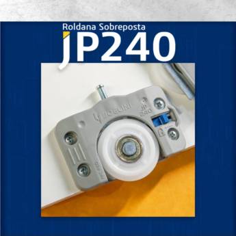 Comprar o produto de Roldana Sobreposta JP240 - Estabilidade Confiável - Goiânia em Carpintaria - Estruturas e Produtos de Madeira em Goiânia, GO por Solutudo