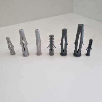 Comprar o produto de Bucha para Parede - Fixação Firme e Segura para seus Projetos  em Carpintaria - Estruturas e Produtos de Madeira em Goiânia, GO por Solutudo