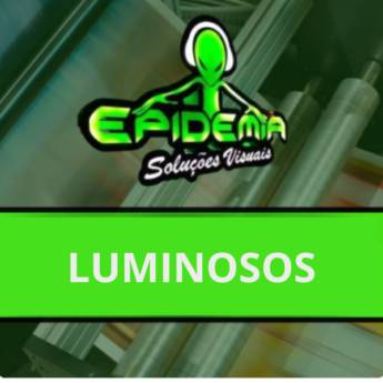 Comprar o produto de Luminosos para Empresas em Itapetininga em Letreiros Luminosos em Itapetininga, SP por Solutudo