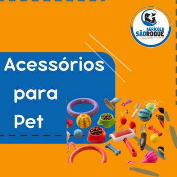Comprar o produto de Comprar Acessórios para Pet em Itapetininga em Pet Shop pela empresa Agrícola São Roque em Itapetininga, SP por Solutudo